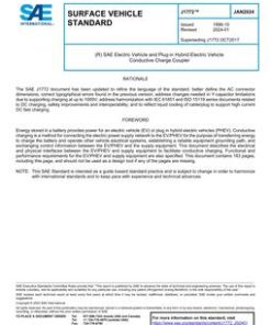 SAE J1772-2024 standard pdf
