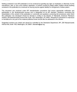 API Technical Report 934-J First Edition PDF