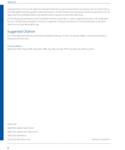 CLSI NBS01 7th Edition pdf