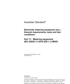 AS 62052.11:2018 pdf