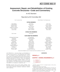 ACI CODE-562-21 pdf