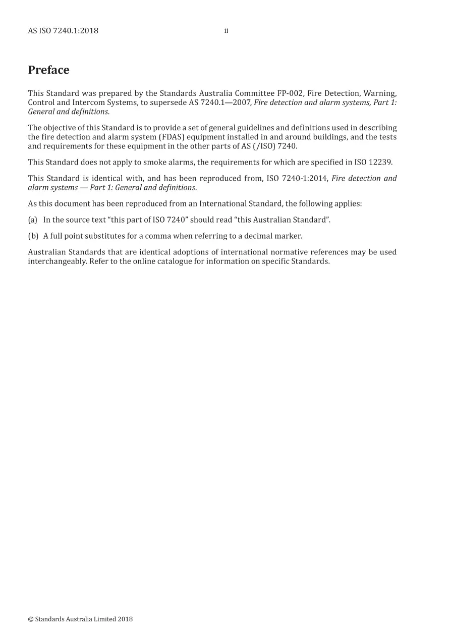 AS ISO 7240.1:2018 pdf