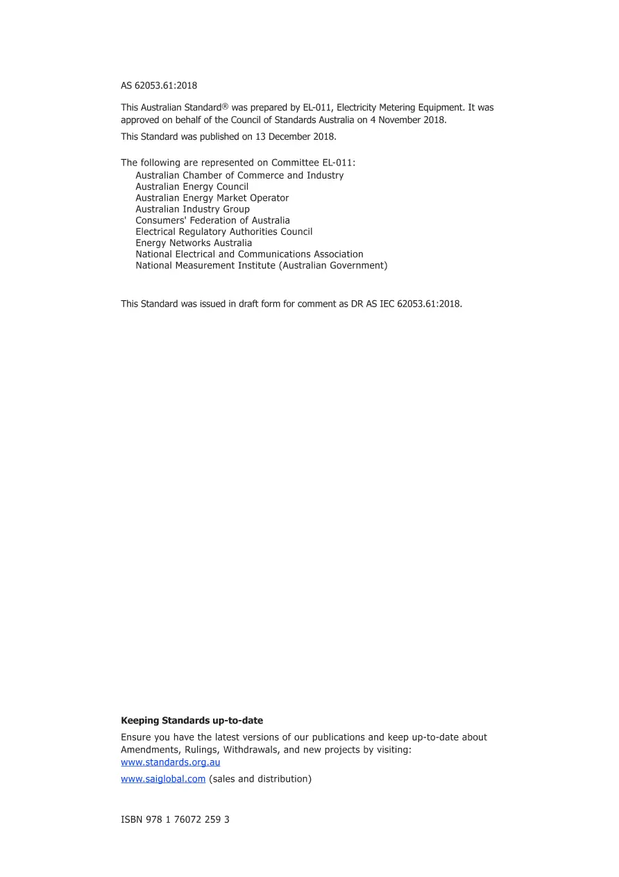 AS 62053.61:2018 pdf