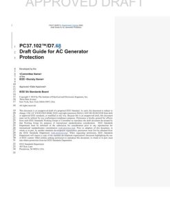 IEEE PC37.102 pdf