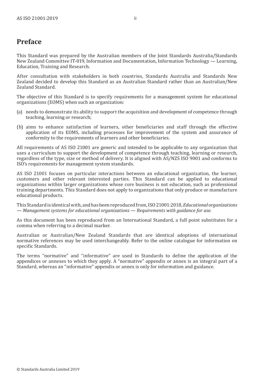 AS ISO 21001:2019 pdf