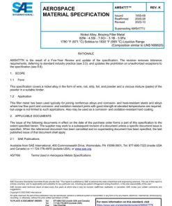 SAE AMS4777K pdf