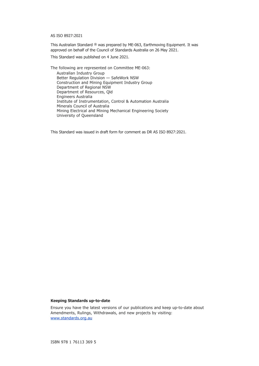 AS ISO 8927:2021 pdf
