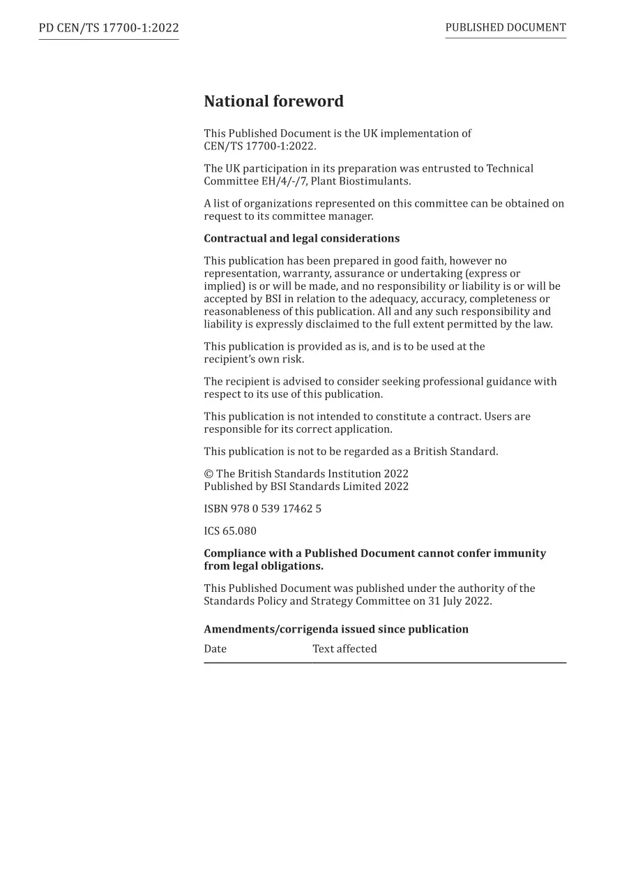 BS PD CEN/TS 17700-1:2022 pdf