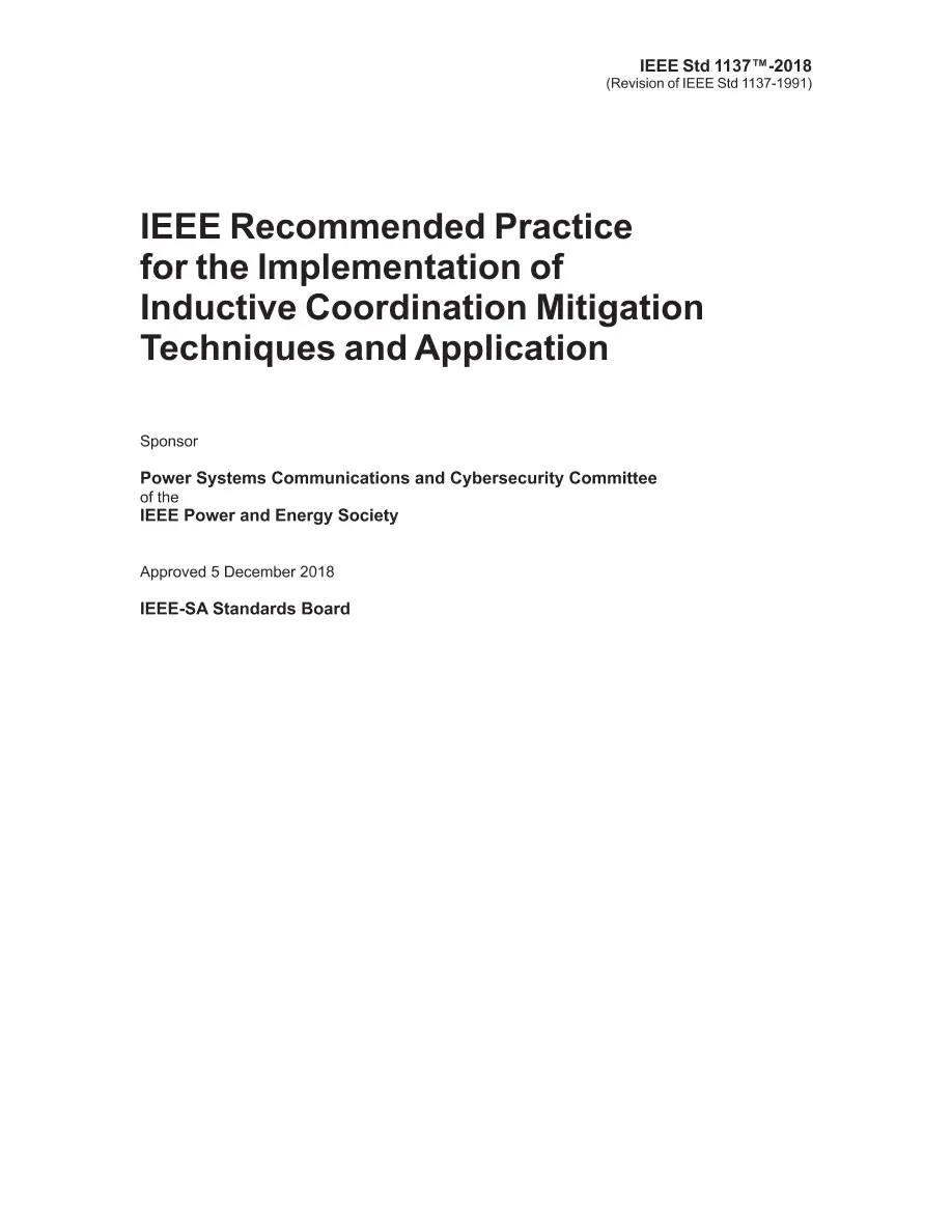 IEEE 1137-2018 pdf
