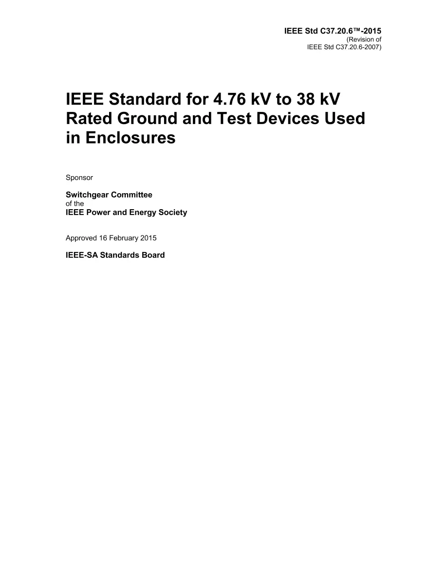 IEEE C37.20.6-2015 pdf