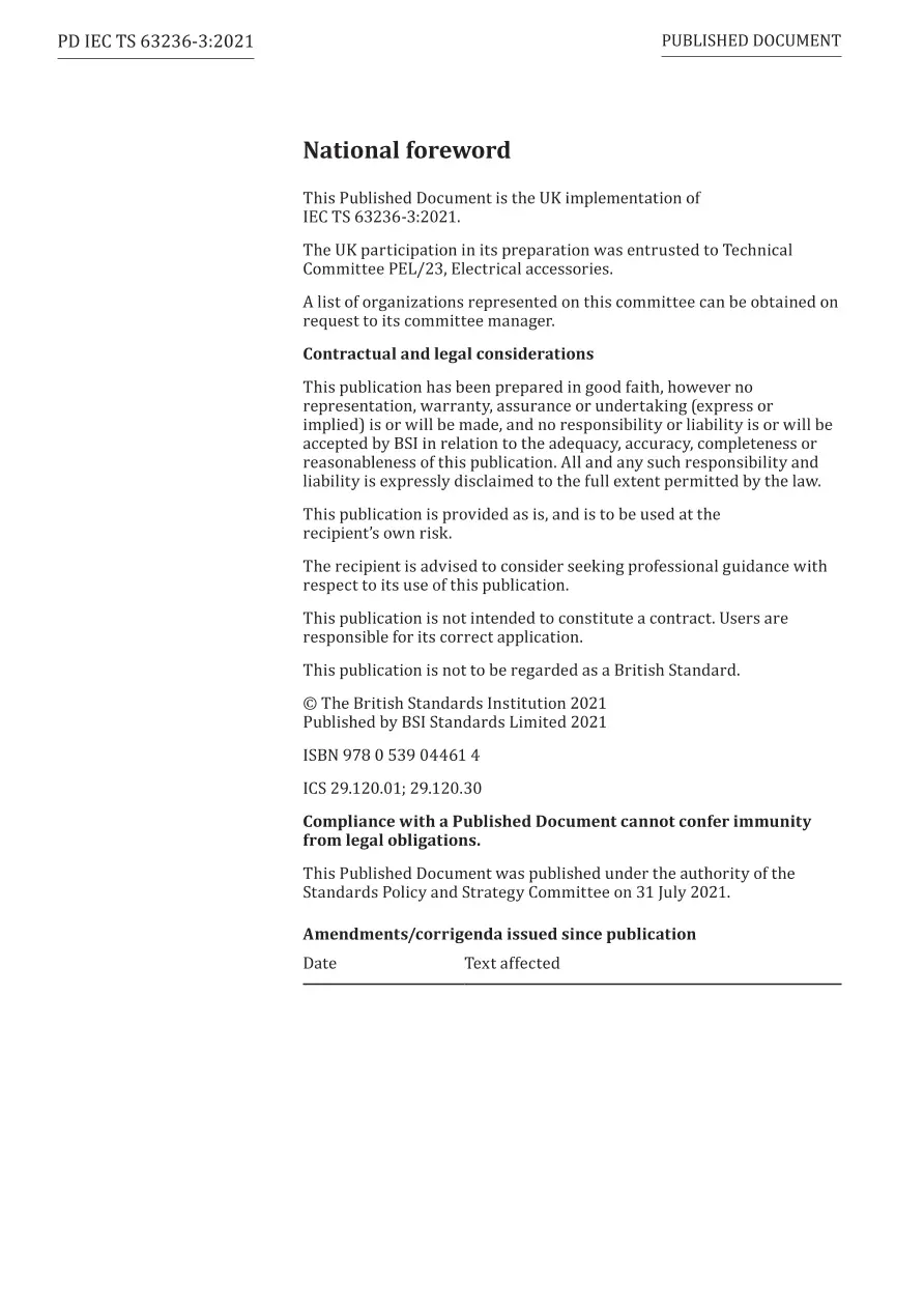 BS PD IEC TS 63236-3:2021 pdf