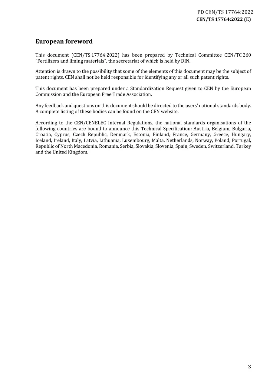 BS PD CEN/TS 17764:2022 pdf