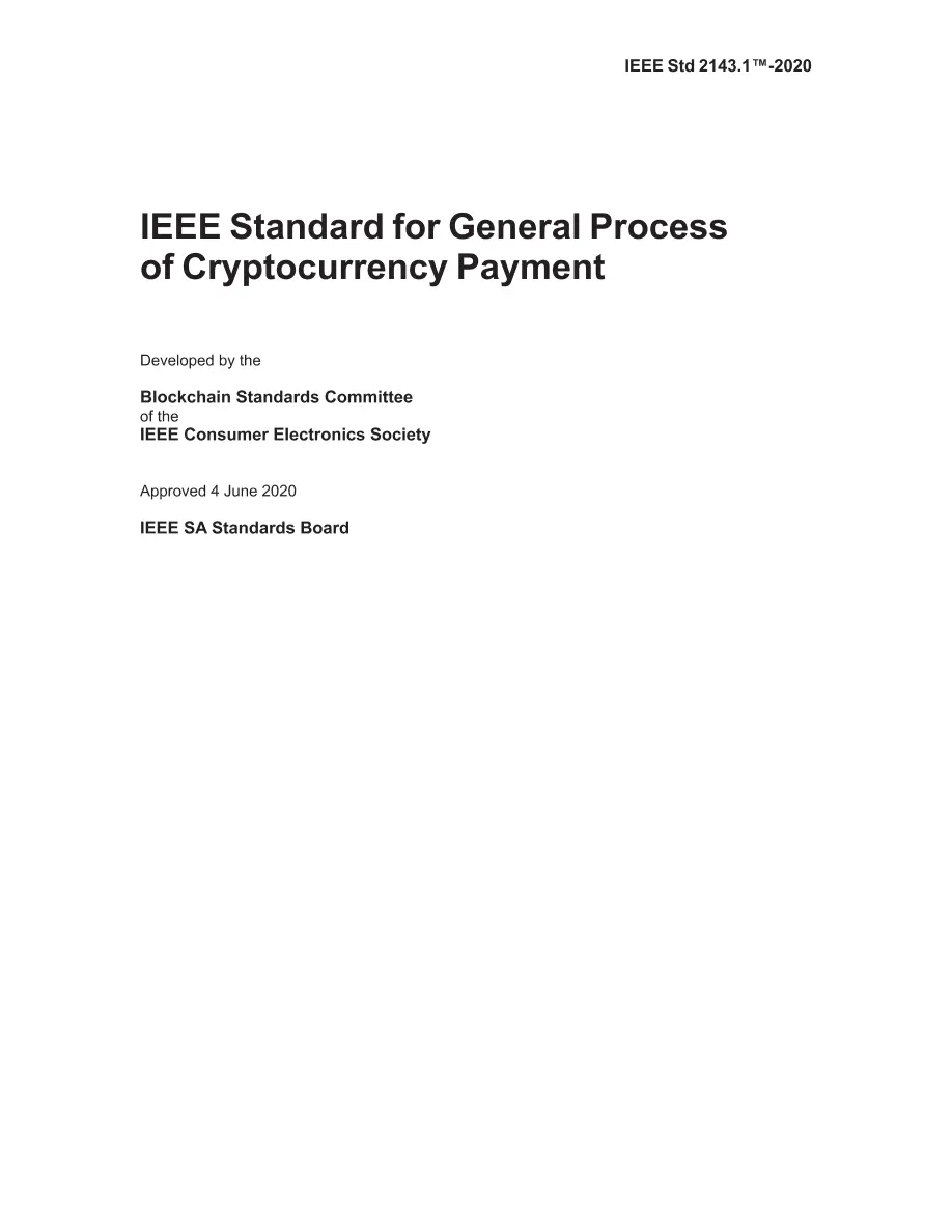 IEEE 2143.1-2020 pdf