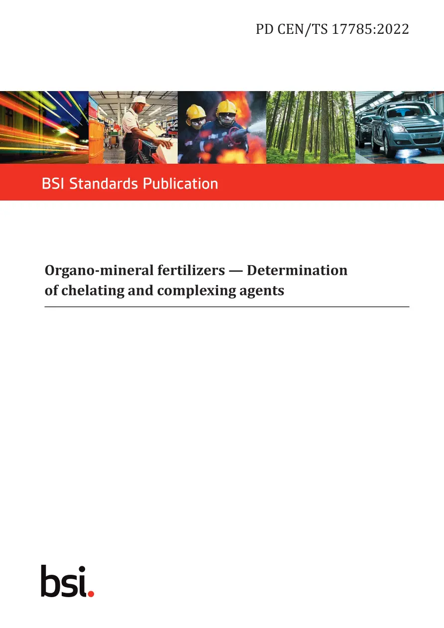 BS PD CEN/TS 17785:2022 pdf