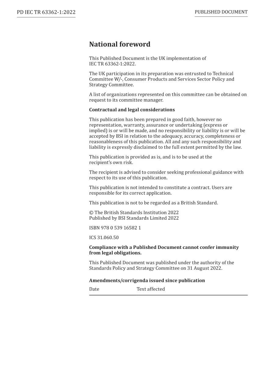 BS PD IEC TR 63362-1:2022 pdf