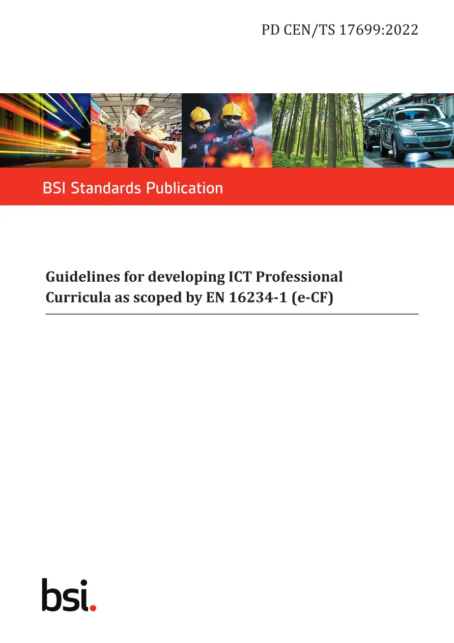 BS PD CEN/TS 17699:2022 pdf