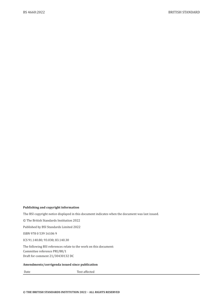 BS 4660:2022 pdf