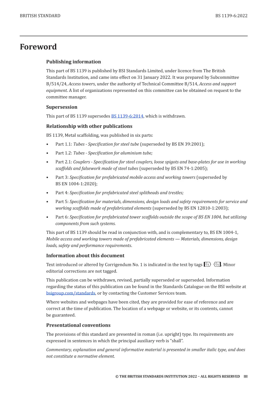 BS 1139-6:2022 pdf