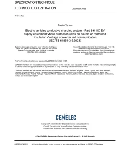 BS PD CLC IEC/TS 61851-3-6:2023 pdf