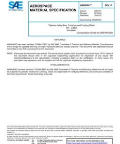 SAE AMS6900D pdf