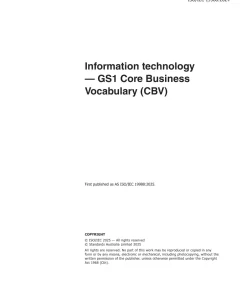 AS ISO/IEC 19988:2025 pdf