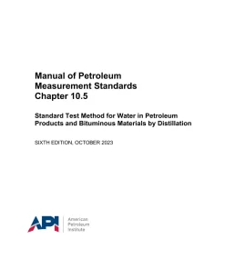 API MPMS Chapter 10.5:2024 pdf