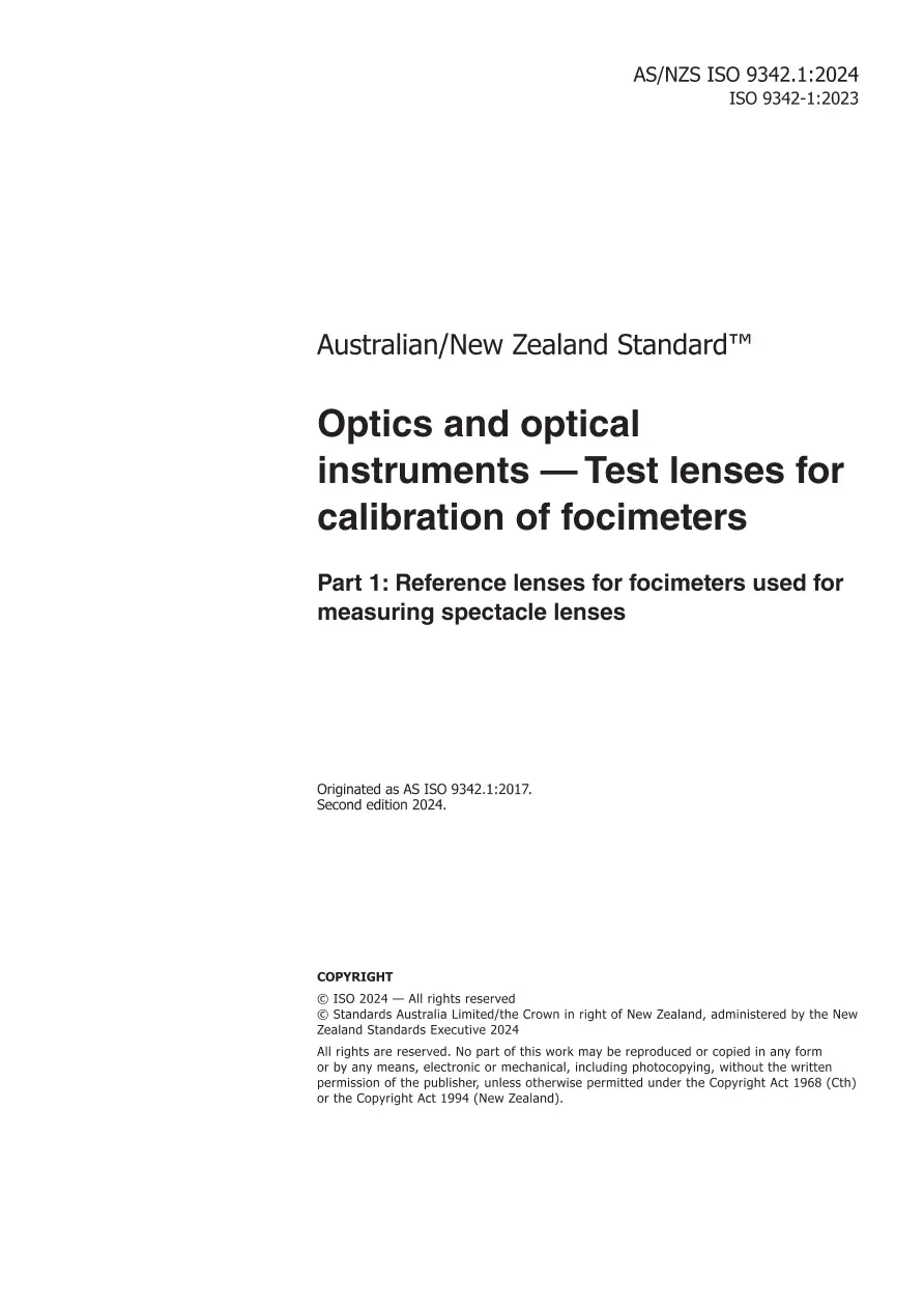 AS ISO 9342.1:2024 pdf