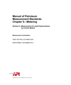 API MPMS Chapter 5.6 (R2013) pdf
