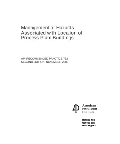 API RP 752:2003 pdf