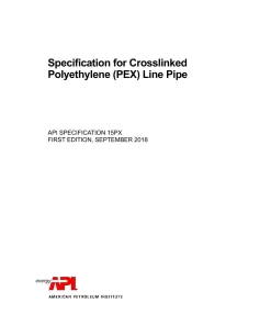 API Spec 15PX:2018 pdf