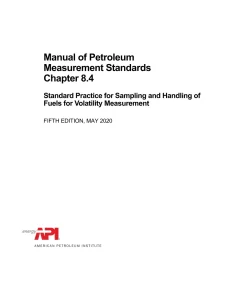 API MPMS Chapter 8.4:2020 pdf
