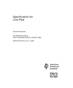 API Spec 5L:2000 pdf