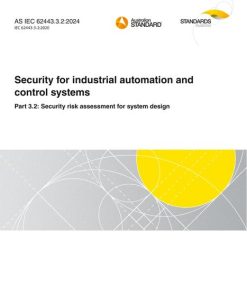 AS IEC 62443.3.2:2024 pdf