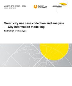 AS IEC SRD 63273.1:2024 pdf