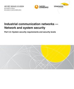 AS IEC 62443.3.3:2024 pdf