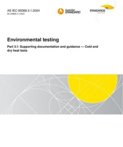 AS IEC 60068.3.1:2024 pdf