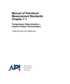 API MPMS Chapter 7.1:2024 pdf