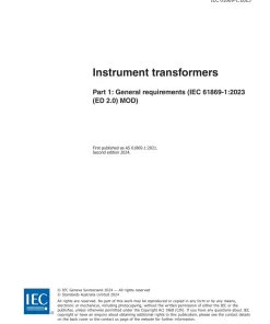 AS 61869.1:2024 pdf