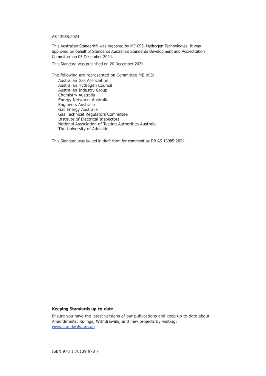 AS 13985:2024 pdf