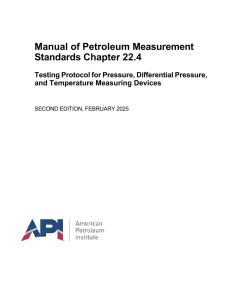 API MPMS Chapter 22.4:2025 pdf
