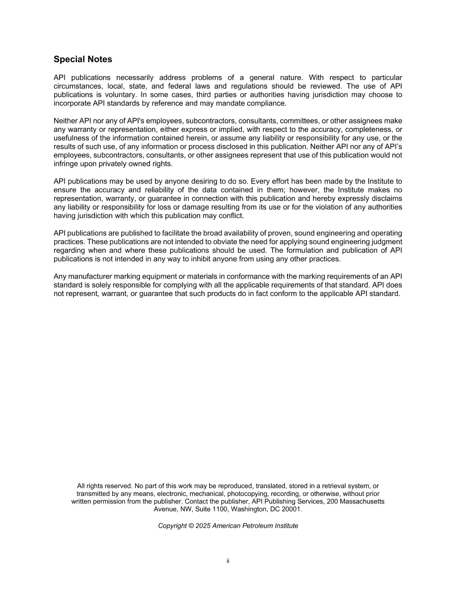 API Std 20S:2025 pdf
