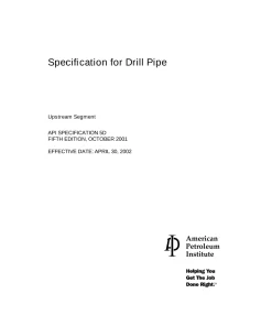 API Spec 5D:2001 pdf