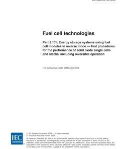 AS IEC 62282.8.101:2024 pdf