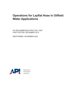 API RP 15WT (R2024) pdf