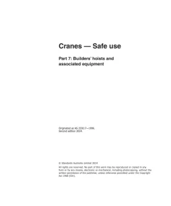 AS 2550.7:2024 pdf
