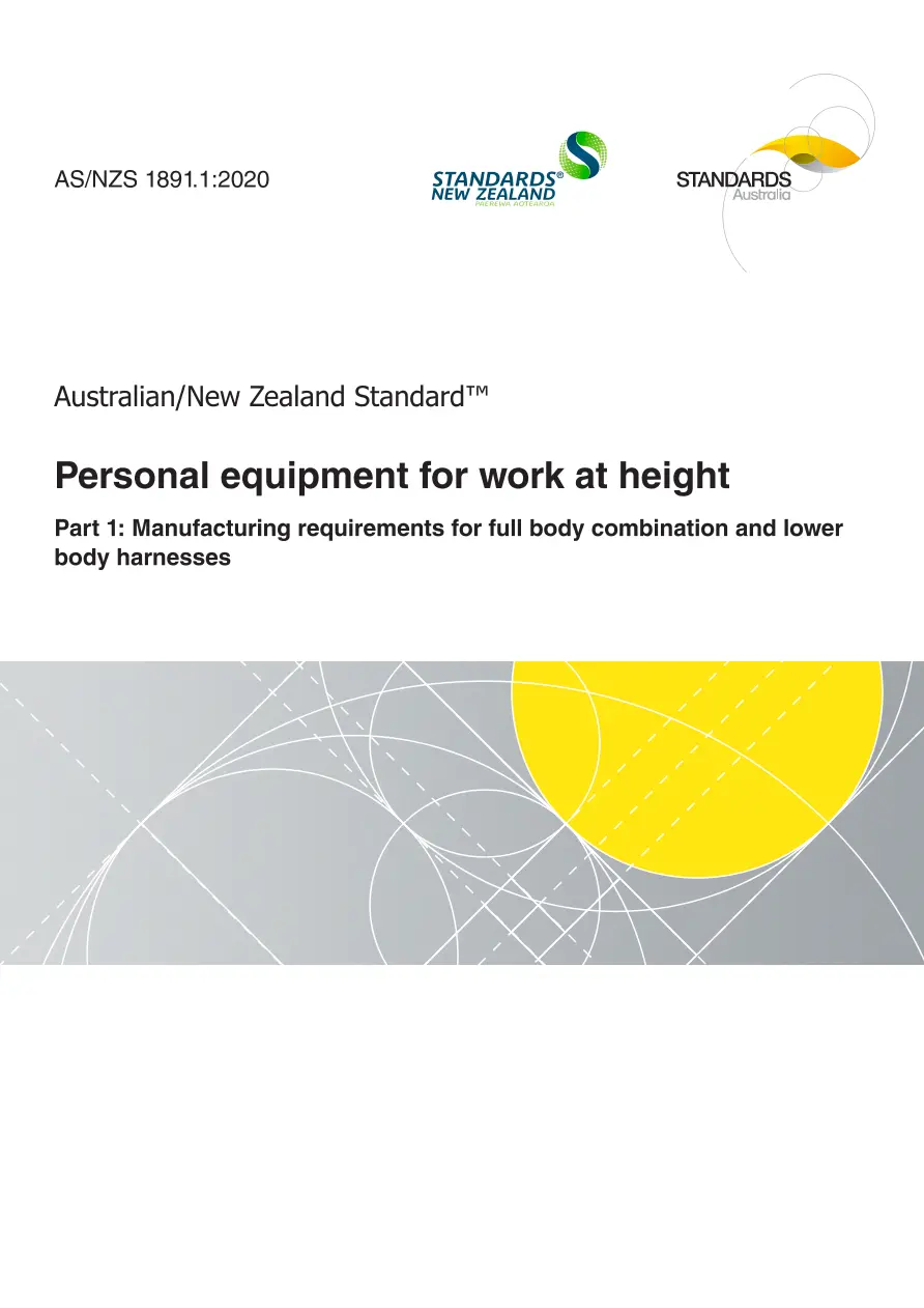 AS/NZS 1891.1:2020 pdf