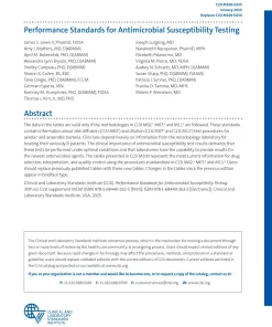 CLSI M100:2025 pdf