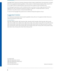 CLSI M100:2025 pdf