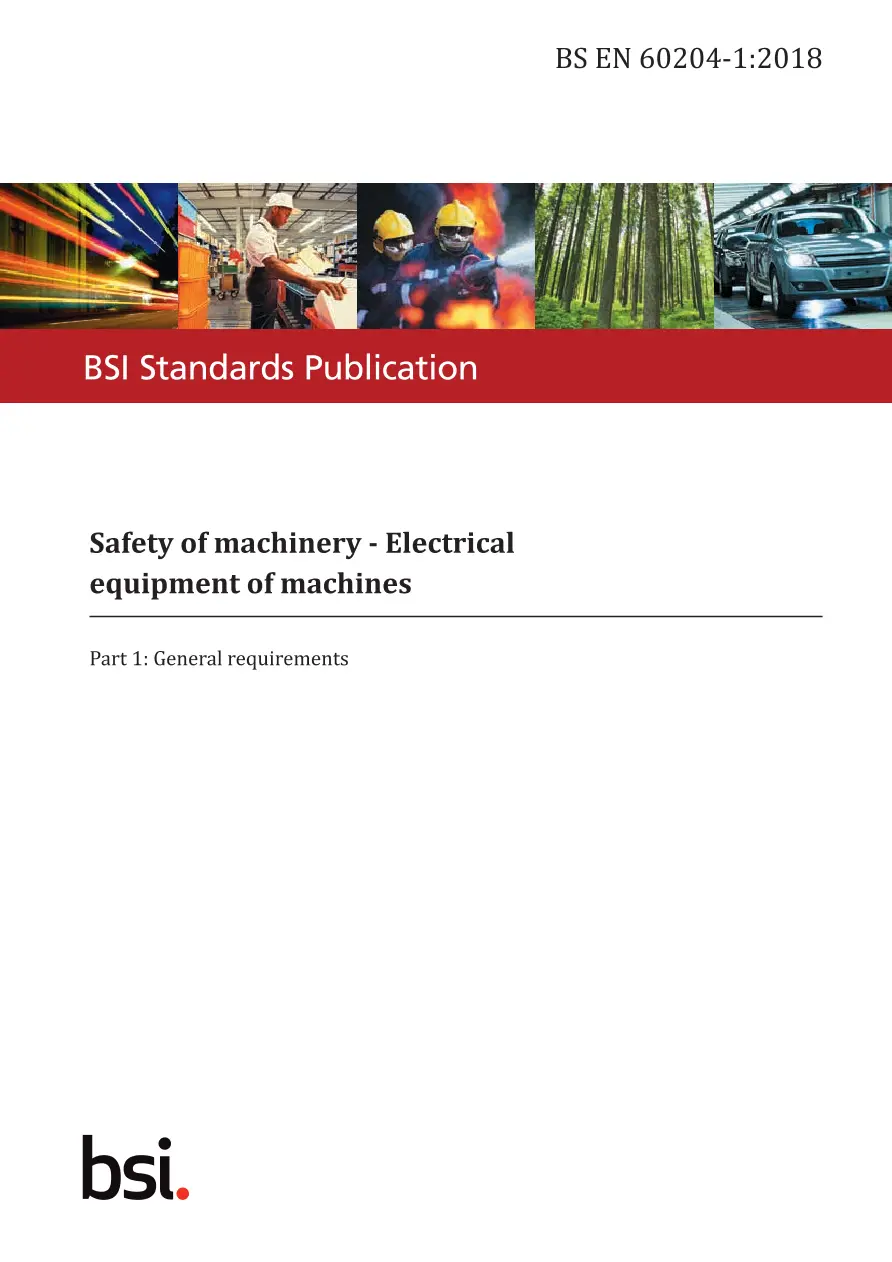 BS EN 60204-1:2018 pdf