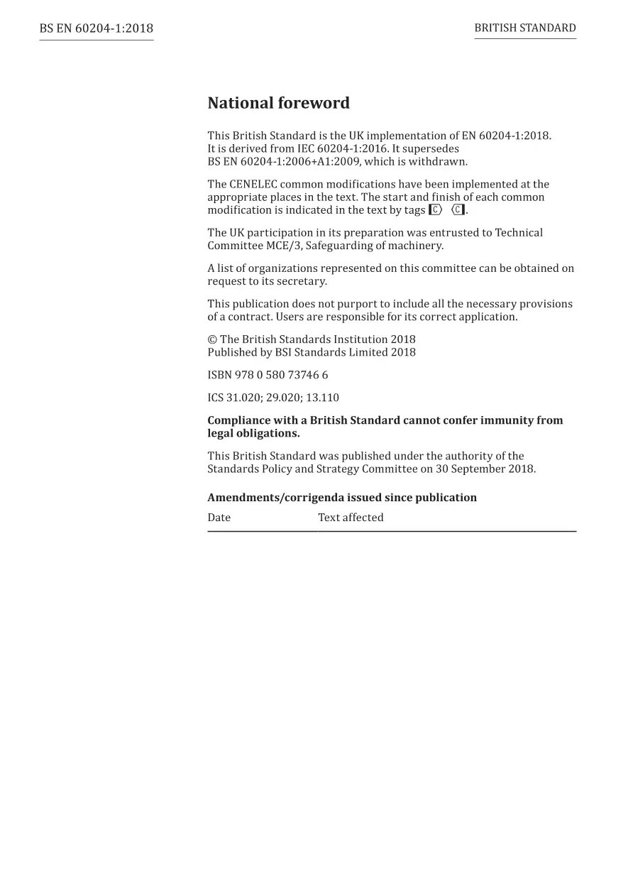 BS EN 60204-1:2018 pdf